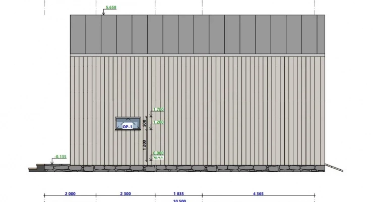 БарнХаус Карелия 22АК02-МП-5,0х9,5-80 м²