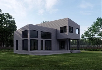 Просторный, двухэтажный дом 12,7х14,5-251 м²